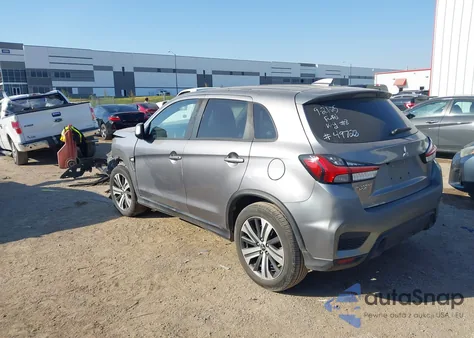 2020 Mitsubishi Outlander Sport 2.0 Es из США, поврежденный, VIN JA4AP3AUXLU009797